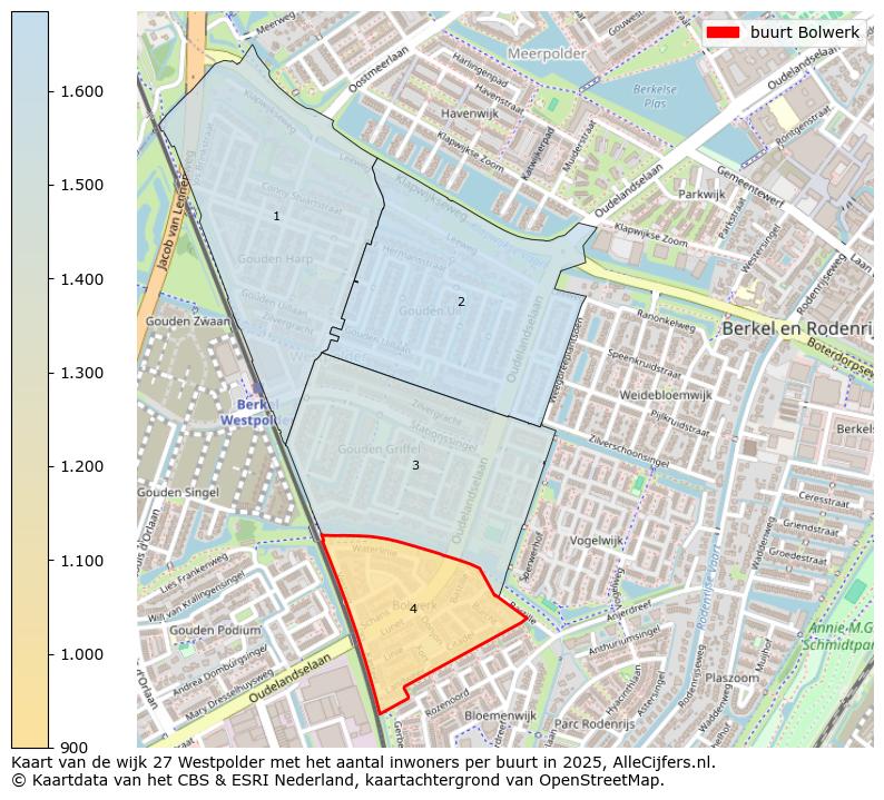 Afbeelding van de buurt Bolwerk op de kaart.