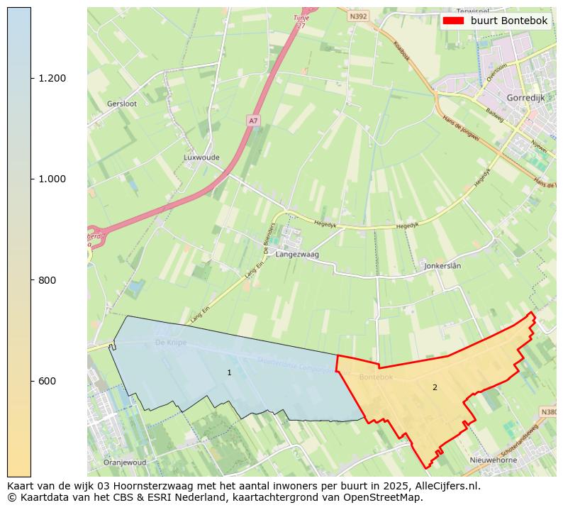 Afbeelding van de buurt Bontebok op de kaart.