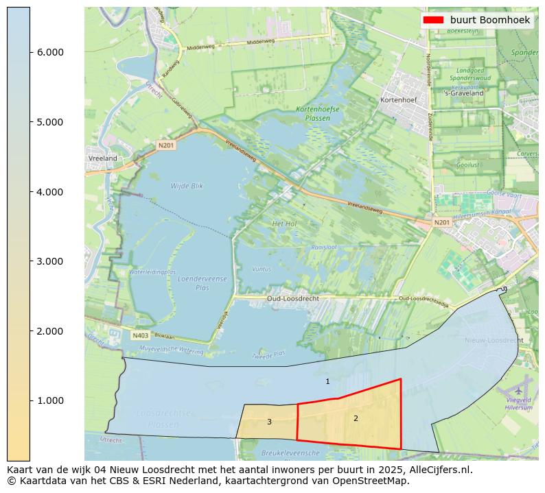 Afbeelding van de buurt Boomhoek op de kaart.