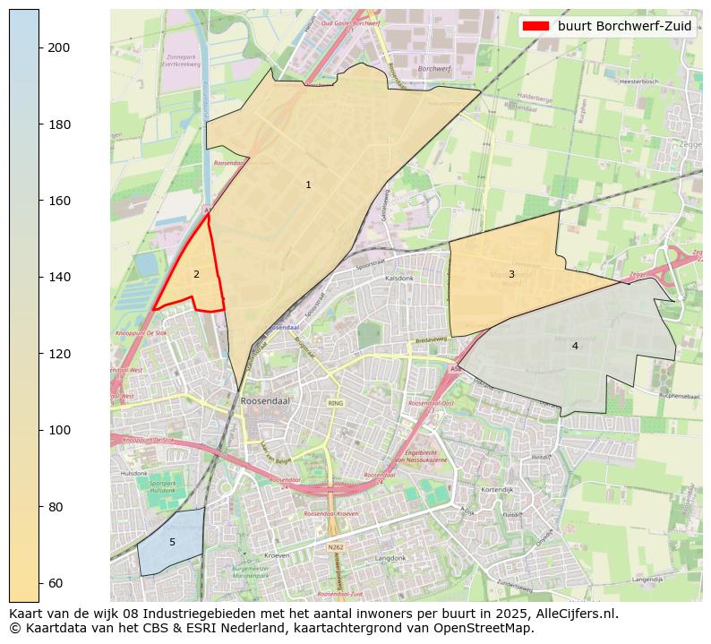 Afbeelding van de buurt Borchwerf-Zuid op de kaart.
