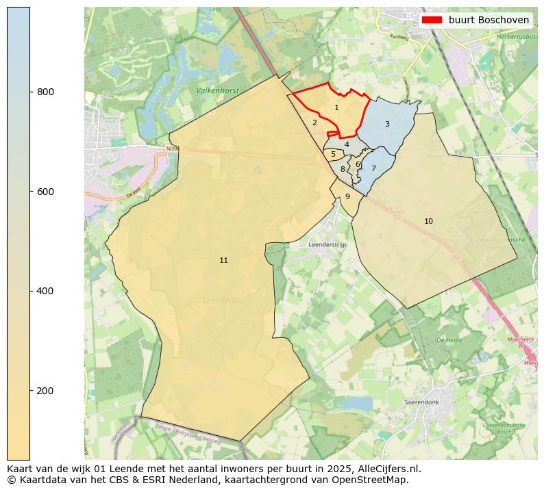 Afbeelding van de buurt Boschoven op de kaart.