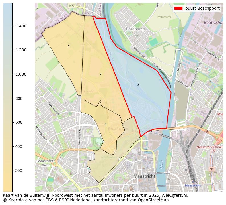 Afbeelding van de buurt Boschpoort op de kaart.