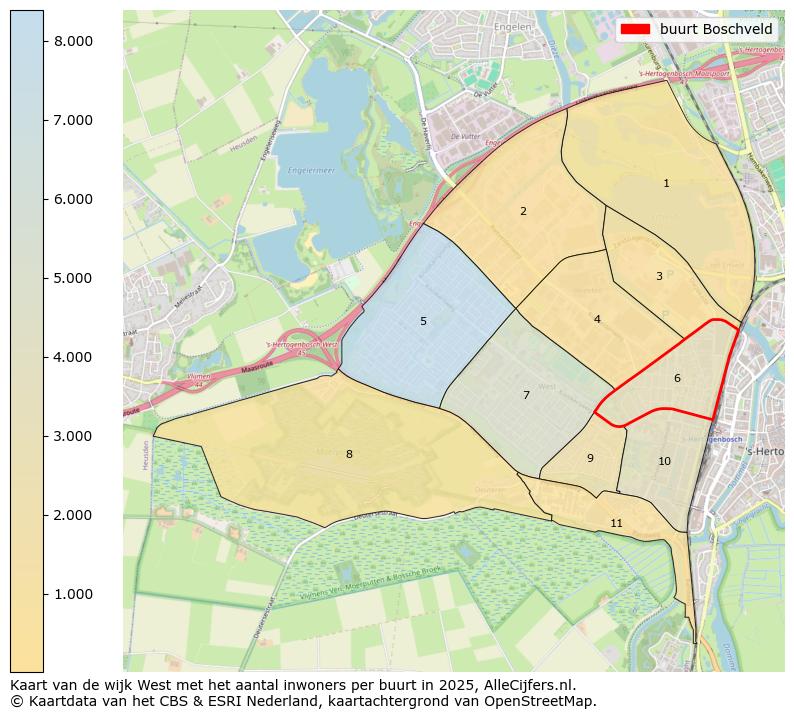 Afbeelding van de buurt Boschveld op de kaart.