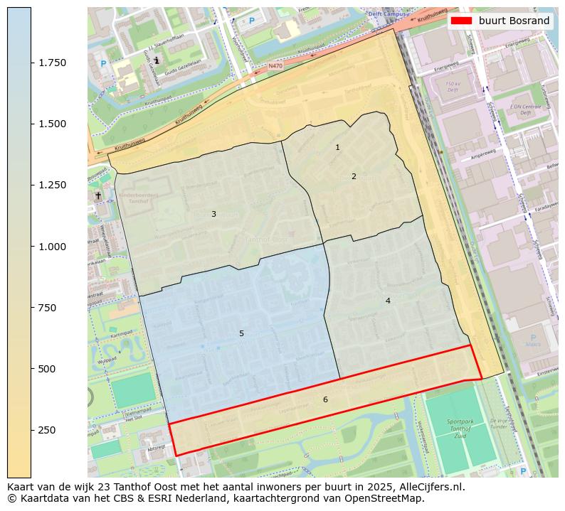 Afbeelding van de buurt Bosrand op de kaart.