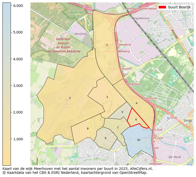 Afbeelding van de buurt Bosrijk op de kaart.