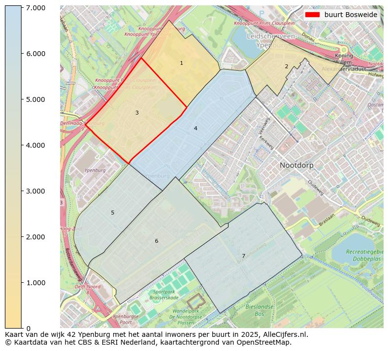 Afbeelding van de buurt Bosweide op de kaart.