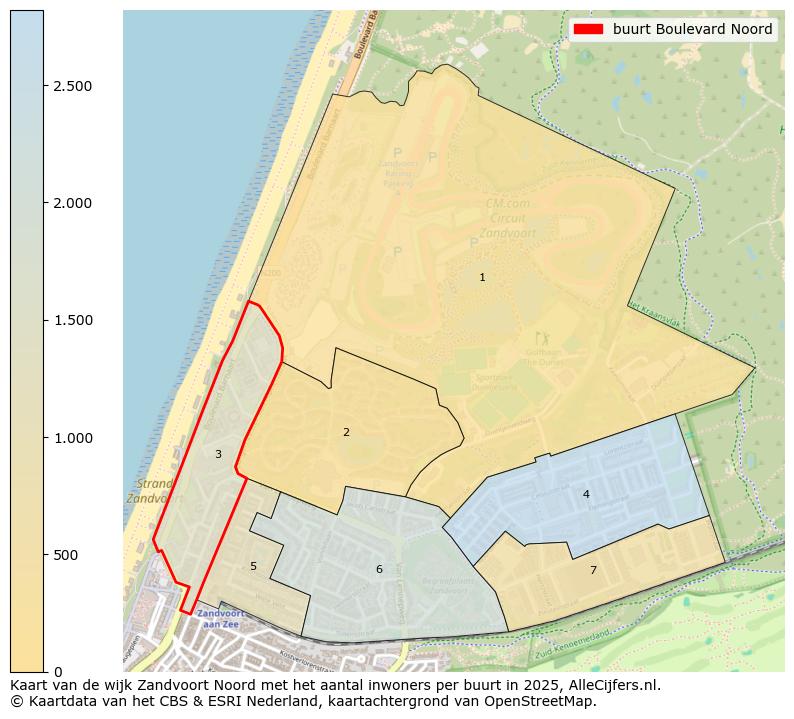 Afbeelding van de buurt Boulevard Noord op de kaart.