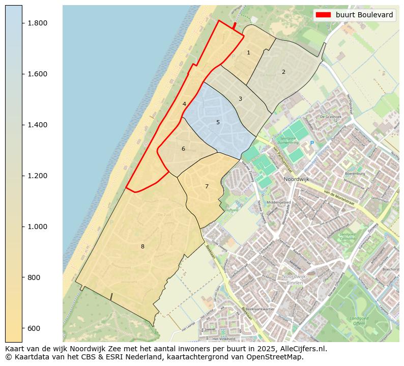 Afbeelding van de buurt Boulevard op de kaart.