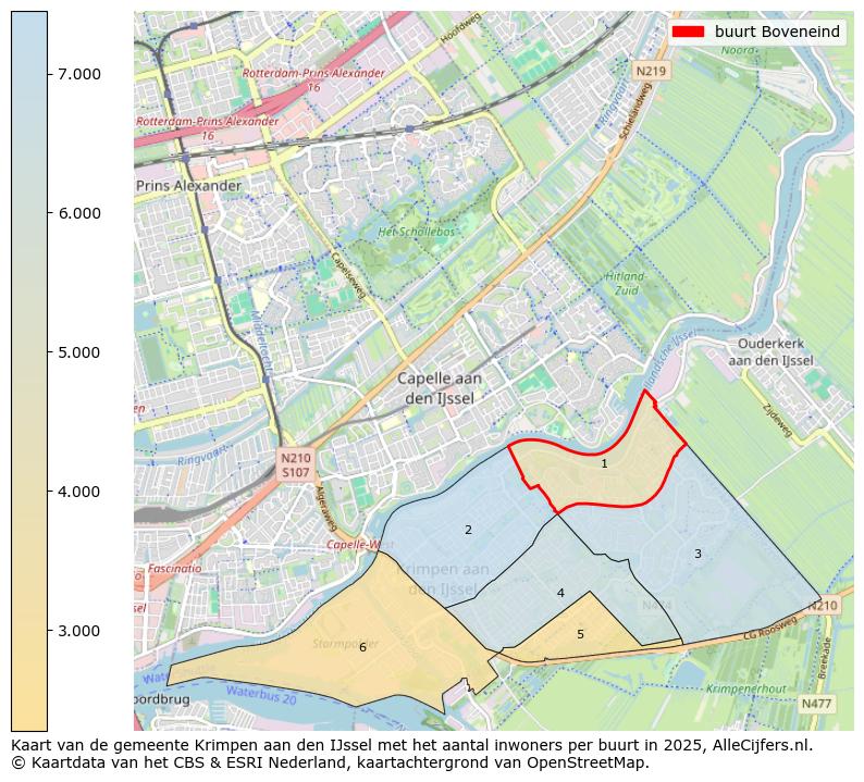 Afbeelding van de buurt Boveneind op de kaart.