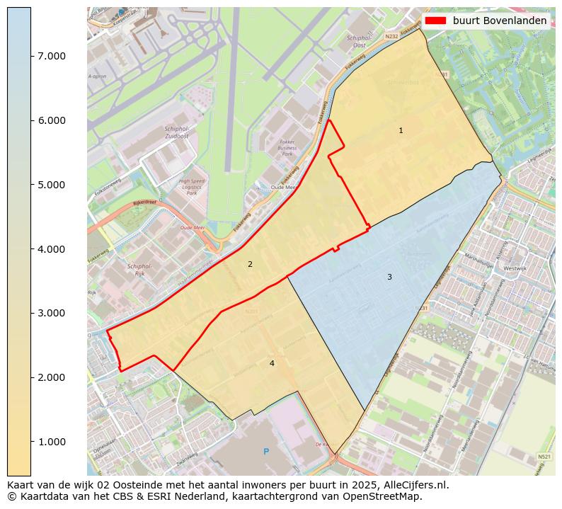 Afbeelding van de buurt Bovenlanden op de kaart.