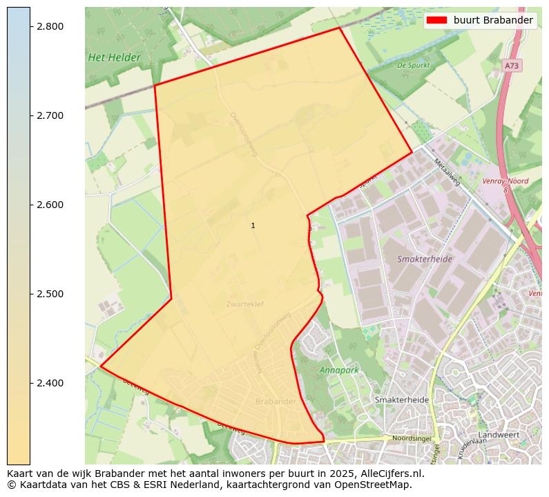 Afbeelding van de buurt Brabander op de kaart.