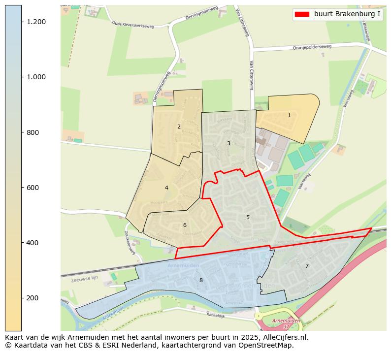 Afbeelding van de buurt Brakenburg I op de kaart.