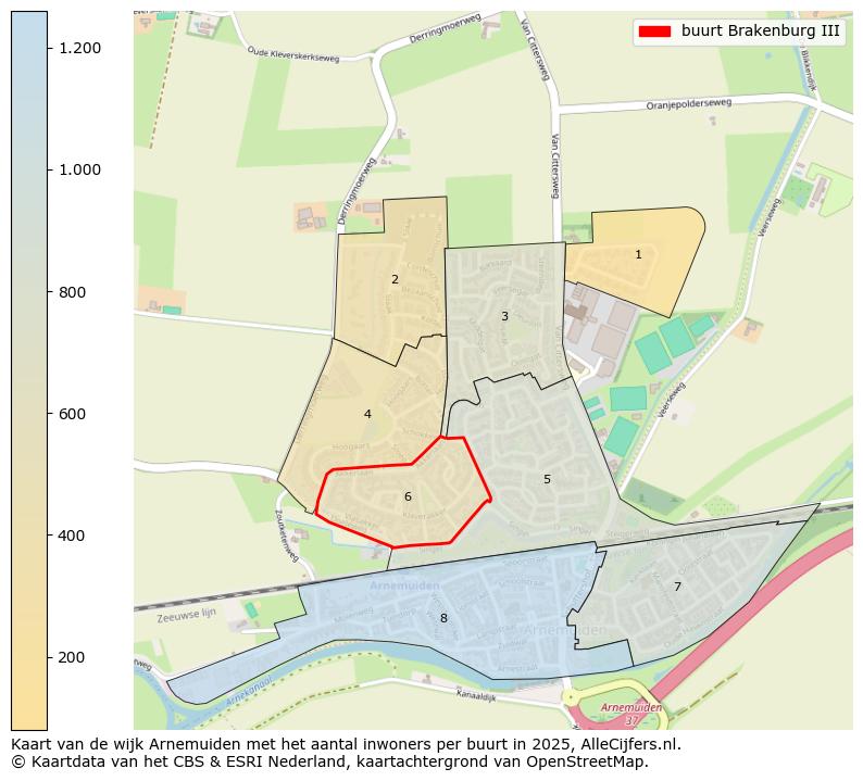 Afbeelding van de buurt Brakenburg III op de kaart.