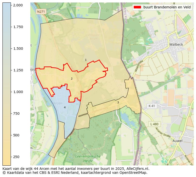 Afbeelding van de buurt Brandemolen en Veld op de kaart.