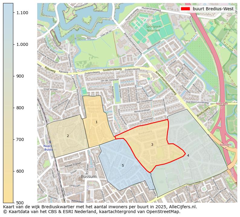 Afbeelding van de buurt Bredius-West op de kaart.