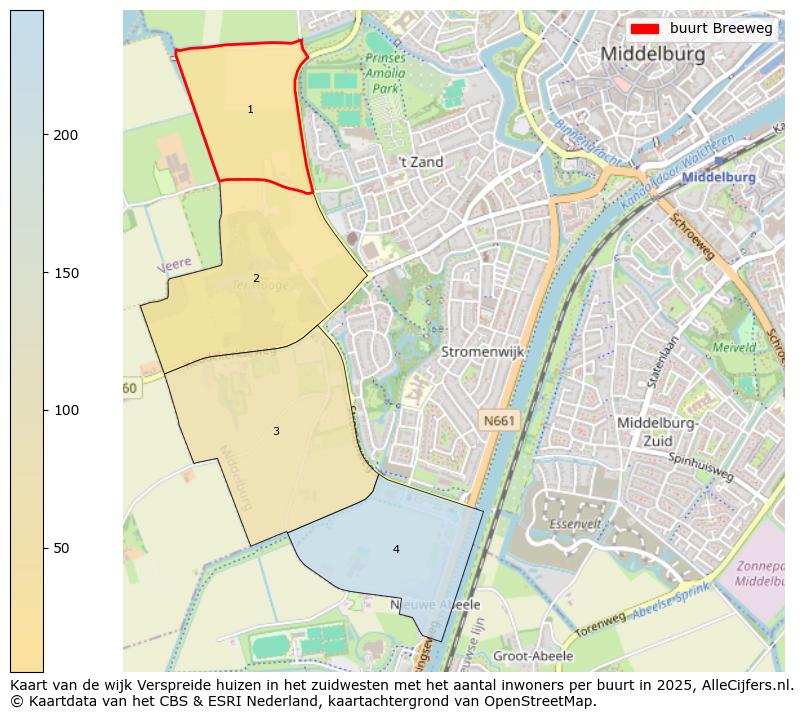 Afbeelding van de buurt Breeweg op de kaart.