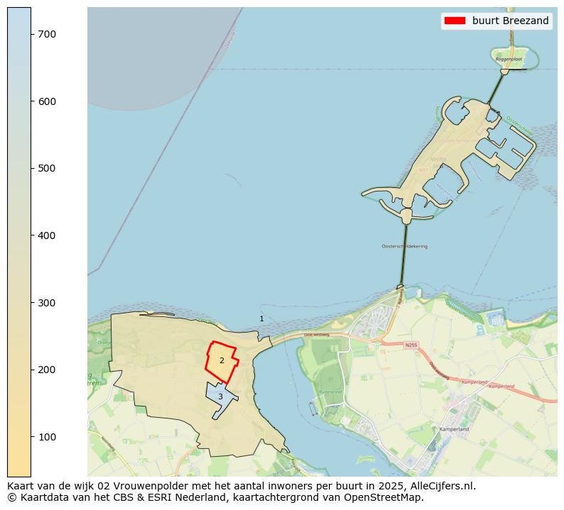 Afbeelding van de buurt Breezand op de kaart.