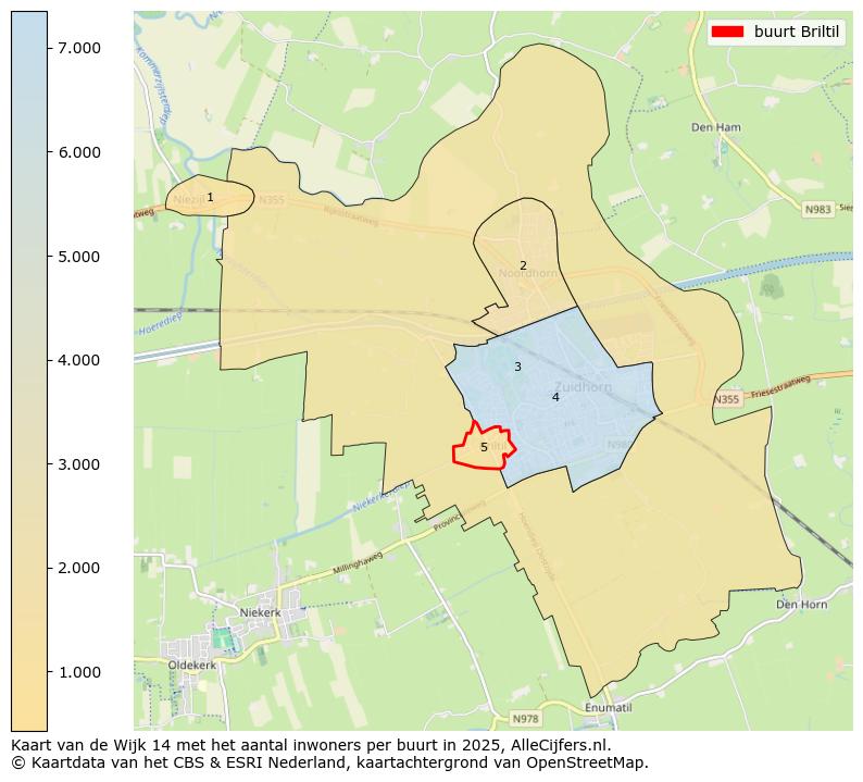 Afbeelding van de buurt Briltil op de kaart.