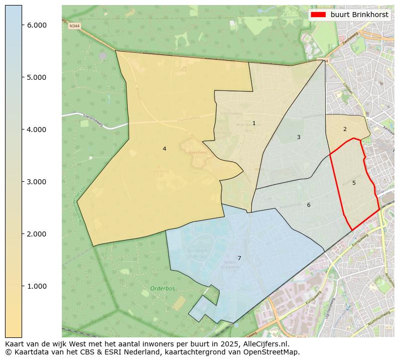 Afbeelding van de buurt Brinkhorst op de kaart.