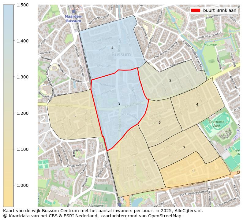 Afbeelding van de buurt Brinklaan op de kaart.