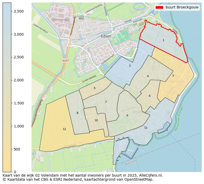 Afbeelding van de buurt Broeckgouw op de kaart.