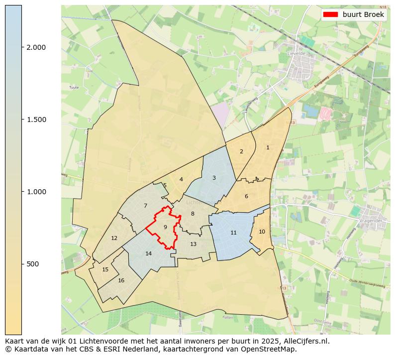 Afbeelding van de buurt Broek op de kaart.