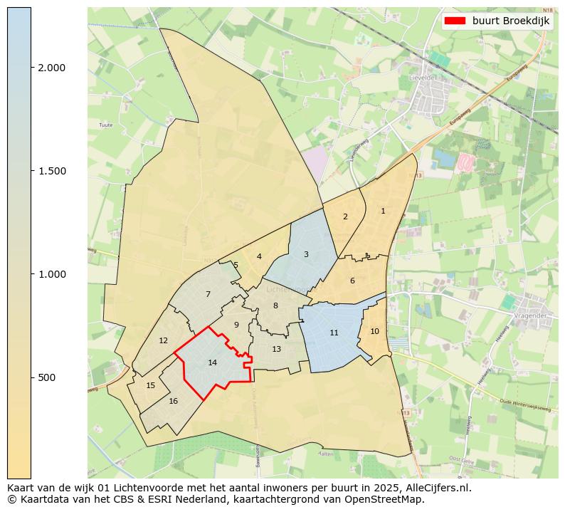 Afbeelding van de buurt Broekdijk op de kaart.