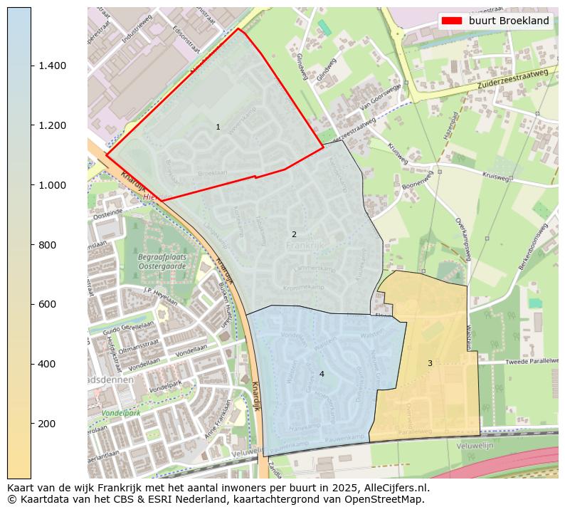Afbeelding van de buurt Broekland op de kaart.
