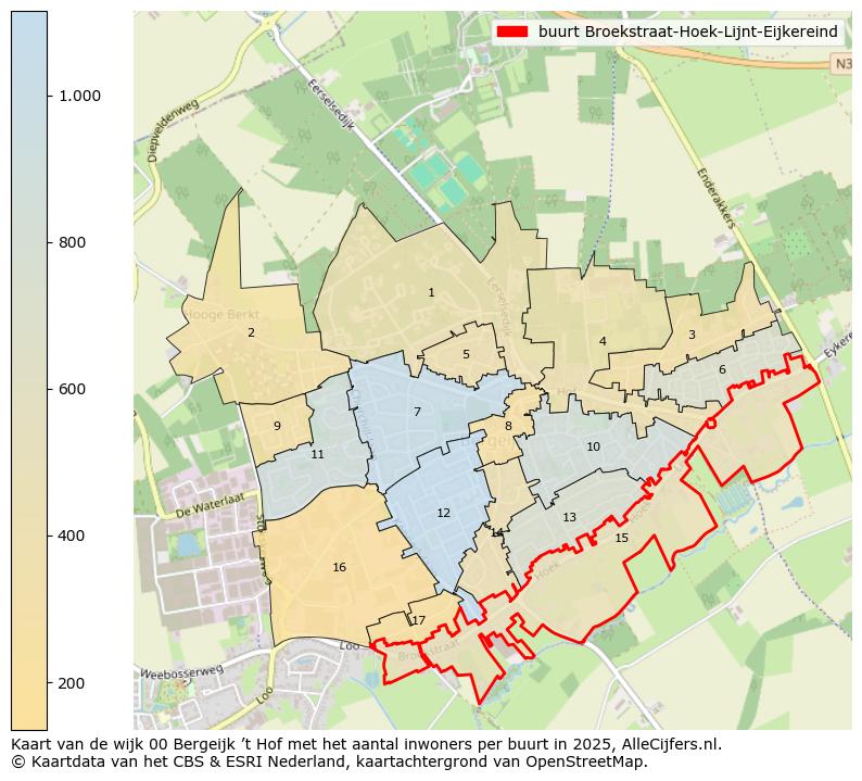 Afbeelding van de buurt Broekstraat-Hoek-Lijnt-Eijkereind op de kaart.