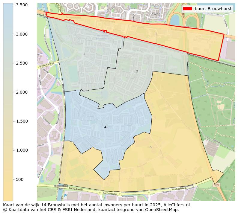 Afbeelding van de buurt Brouwhorst op de kaart.