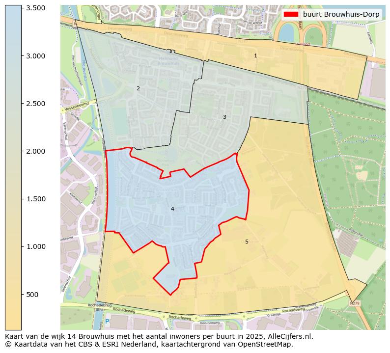 Afbeelding van de buurt Brouwhuis-Dorp op de kaart.