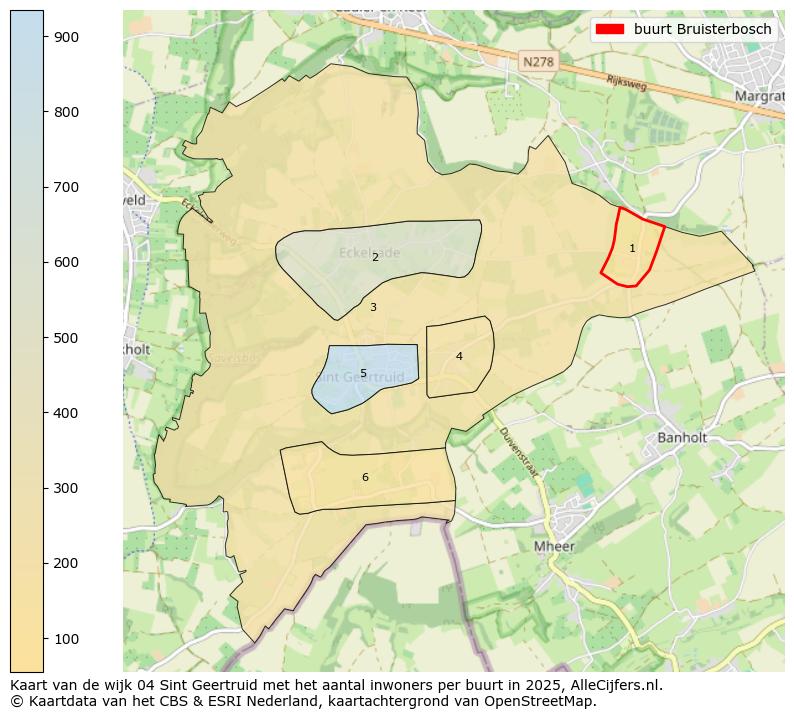 Afbeelding van de buurt Bruisterbosch op de kaart.