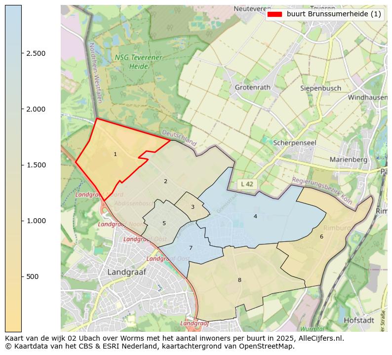 Afbeelding van de buurt Brunssumerheide (1) op de kaart.