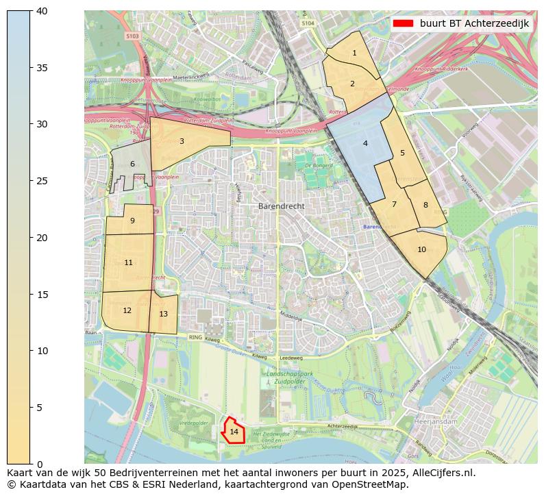 Afbeelding van de buurt BT Achterzeedijk op de kaart.
