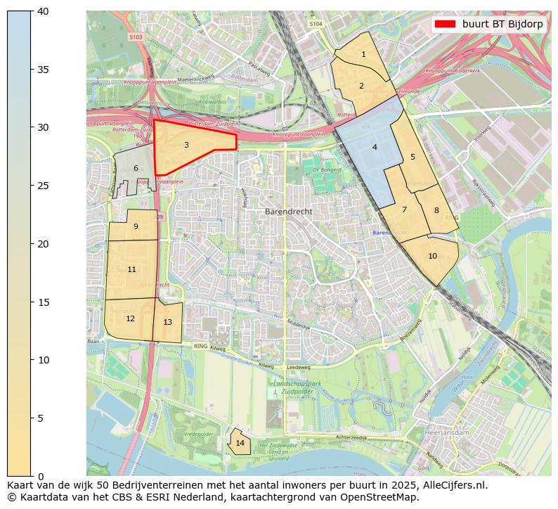 Afbeelding van de buurt BT Bijdorp op de kaart.