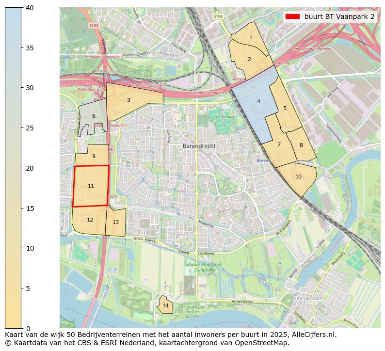 Afbeelding van de buurt BT Vaanpark 2 op de kaart.