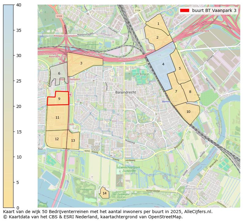 Afbeelding van de buurt BT Vaanpark 3 op de kaart.