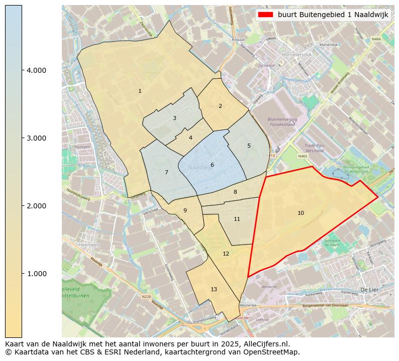 Afbeelding van de buurt Buitengebied 1 Naaldwijk op de kaart.
