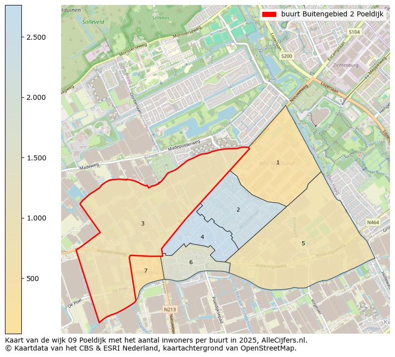 Afbeelding van de buurt Buitengebied 2 Poeldijk op de kaart.