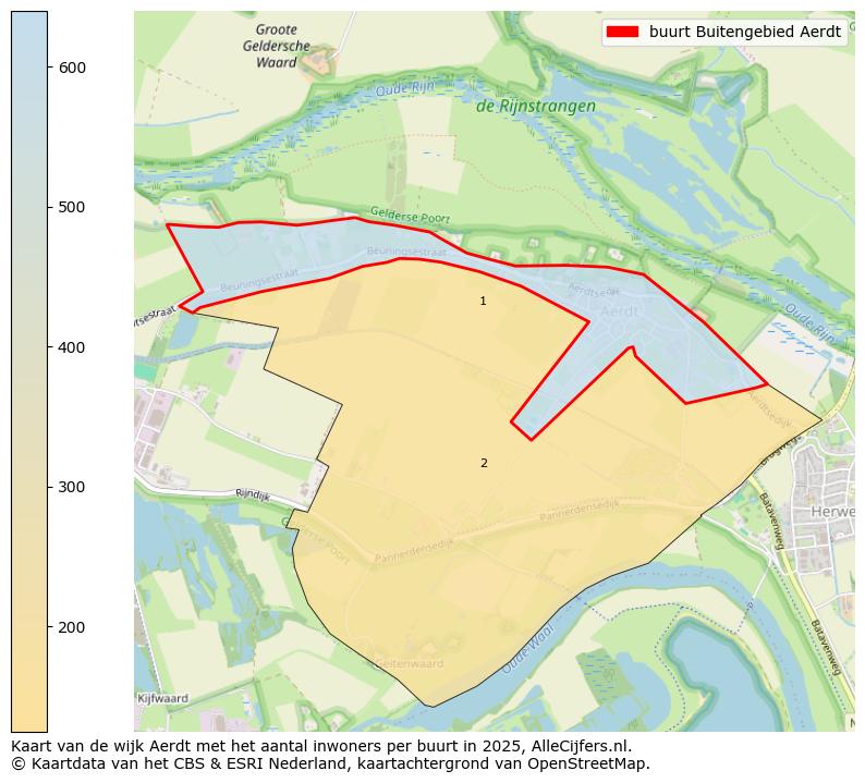 Afbeelding van de buurt Buitengebied Aerdt op de kaart.