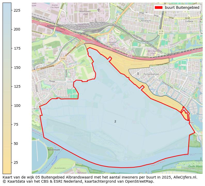 Afbeelding van de buurt Buitengebied op de kaart.