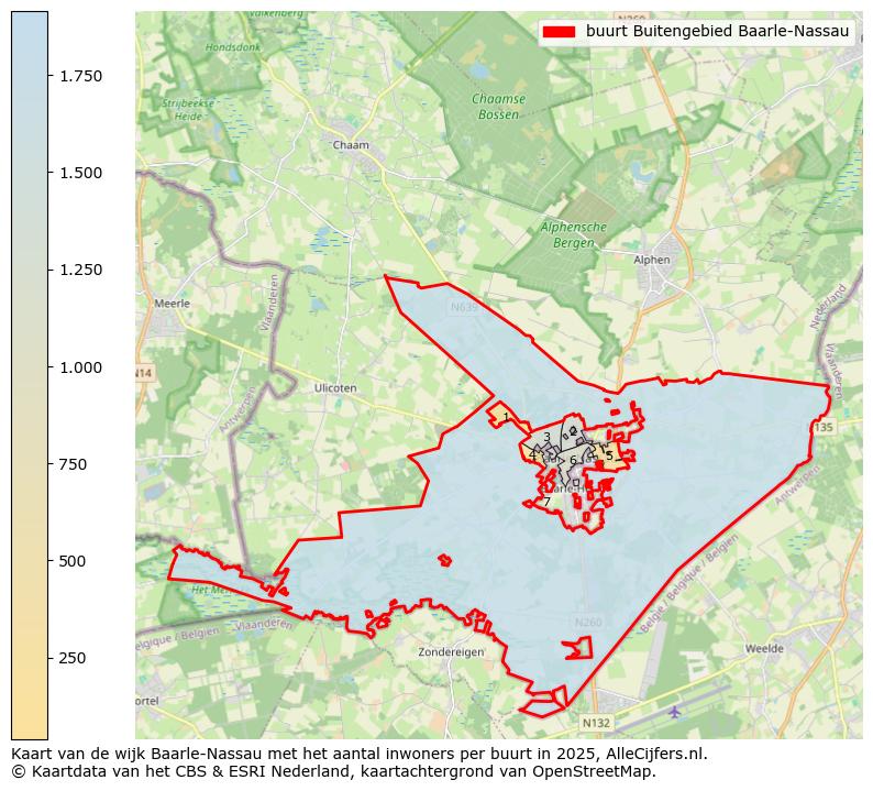 Afbeelding van de buurt Buitengebied Baarle-Nassau op de kaart.
