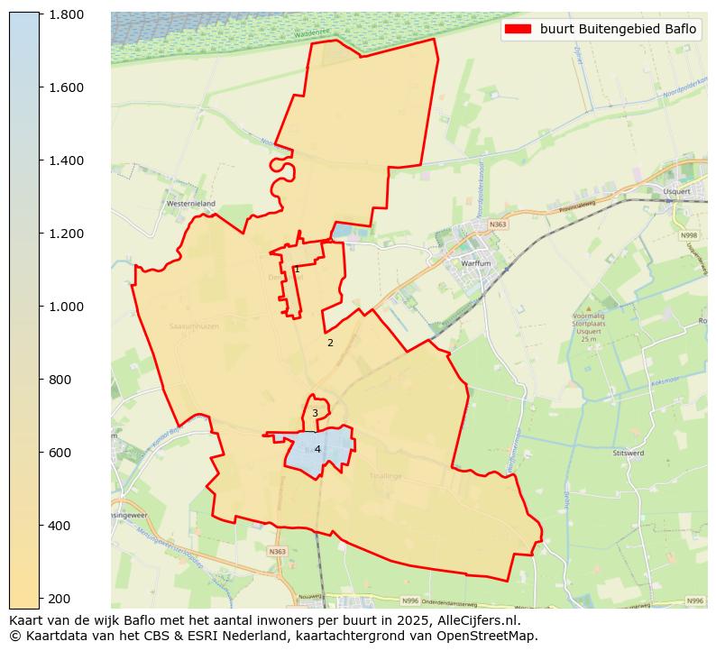 Afbeelding van de buurt Buitengebied Baflo op de kaart.