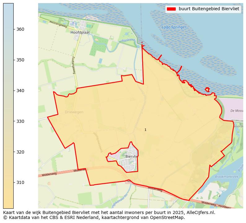 Afbeelding van de buurt Buitengebied Biervliet op de kaart.