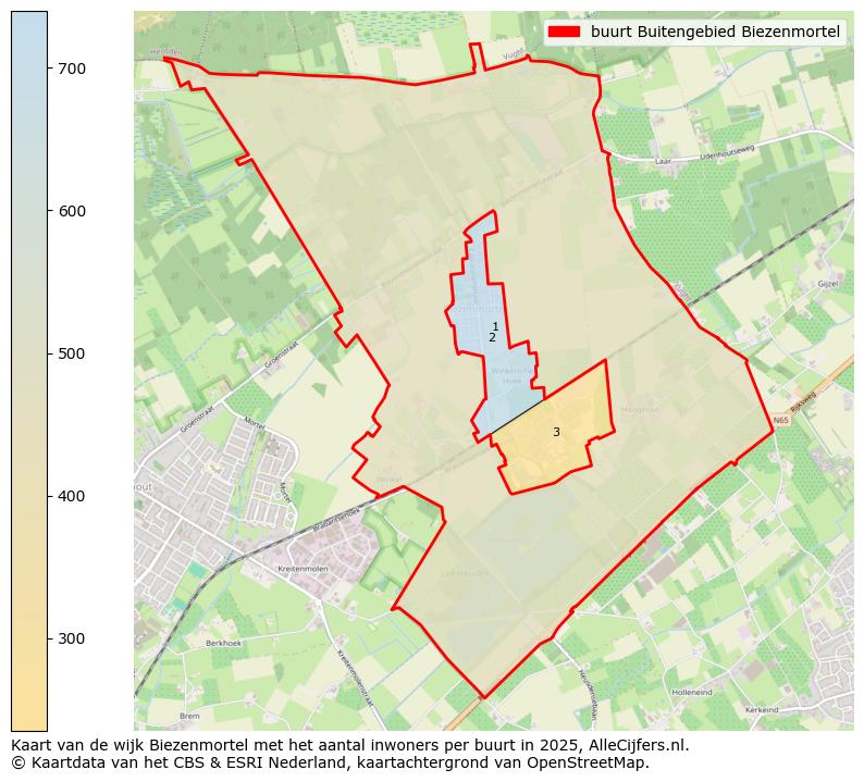 Afbeelding van de buurt Buitengebied Biezenmortel op de kaart.