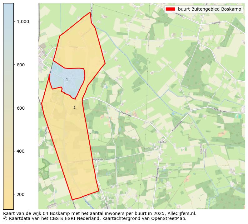 Afbeelding van de buurt Buitengebied Boskamp op de kaart.