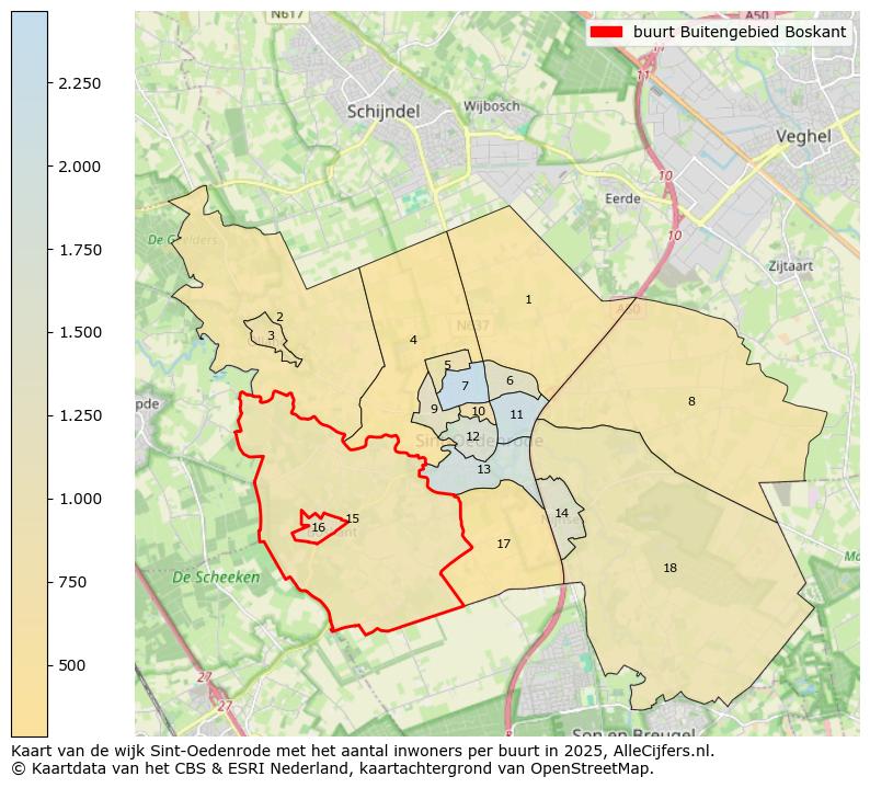 Afbeelding van de buurt Buitengebied Boskant op de kaart.