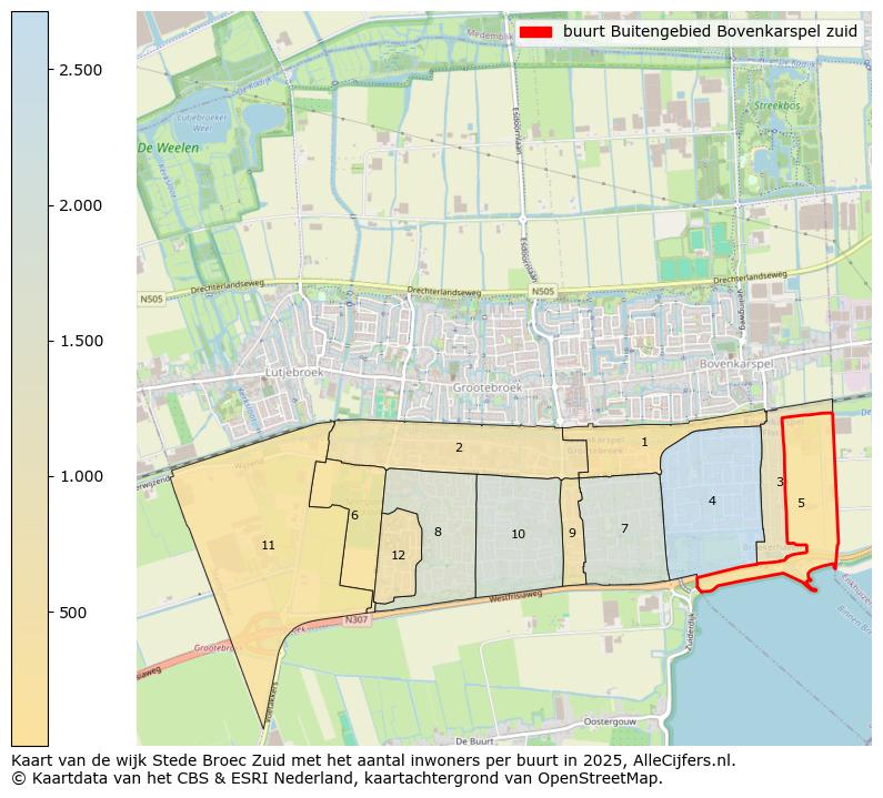 Afbeelding van de buurt Buitengebied Bovenkarspel zuid op de kaart.