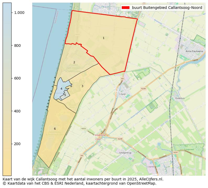 Afbeelding van de buurt Buitengebied Callantsoog-Noord op de kaart.