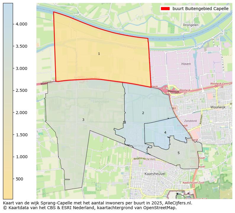 Afbeelding van de buurt Buitengebied Capelle op de kaart.